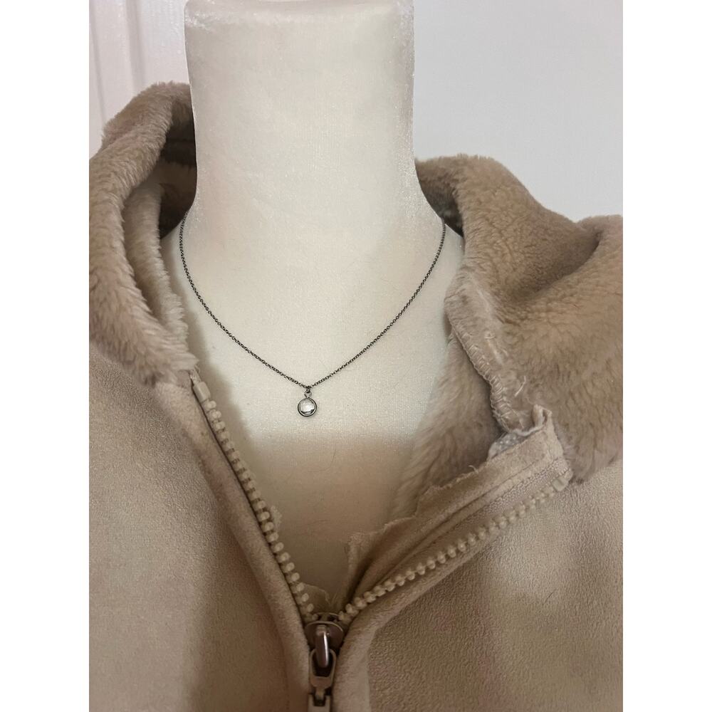 Esprit Faux Shearling Cream Jacket - Picture 11 of 16